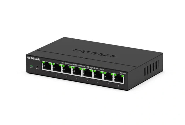 NETGEAR MS308E 2.5G Ethernet (100/1000/2500) 1U Black