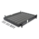 StarTech.com 2U Sliding Server Rack Mount Shelf - 20 to 30in Adjustable Mounting Depth - Vented - 50lb - Heavy Duty Universal 19” Rack Shelf for Equipment Rack - 24in Deep