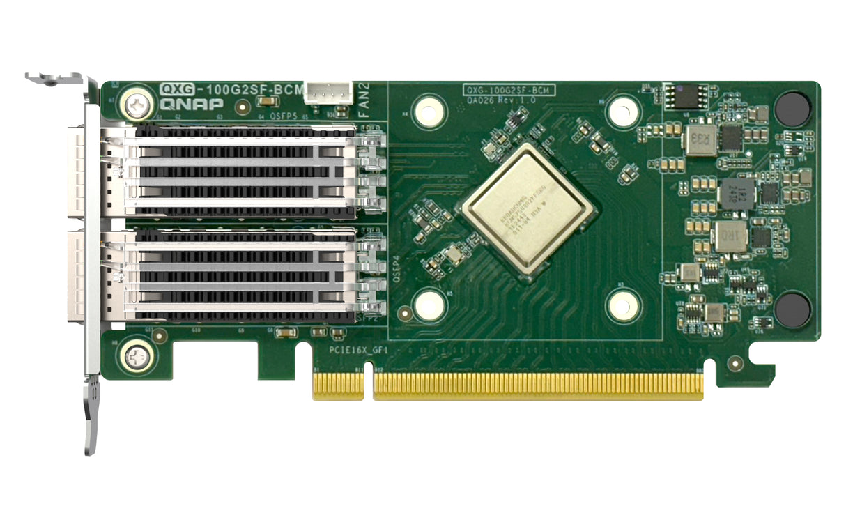 QNAP QXG-100G2SF-BCM network card Internal Fiber 100000 Mbit/s