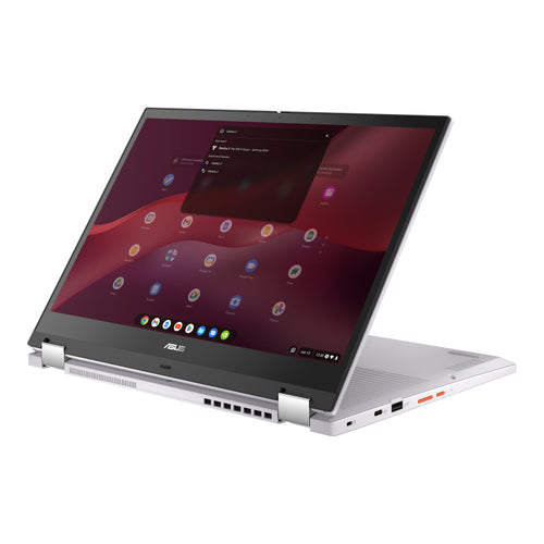 ASUS Chromebook Vibe CX34 Flip CX3401FBA-DS31T-CB Intel® Core™ i3 i3-1215U 35.6 cm (14") Touchscreen WUXGA 8 GB LPDDR4x-SDRAM 128 GB SSD Wi-Fi 6E (802.11ax) ChromeOS White
