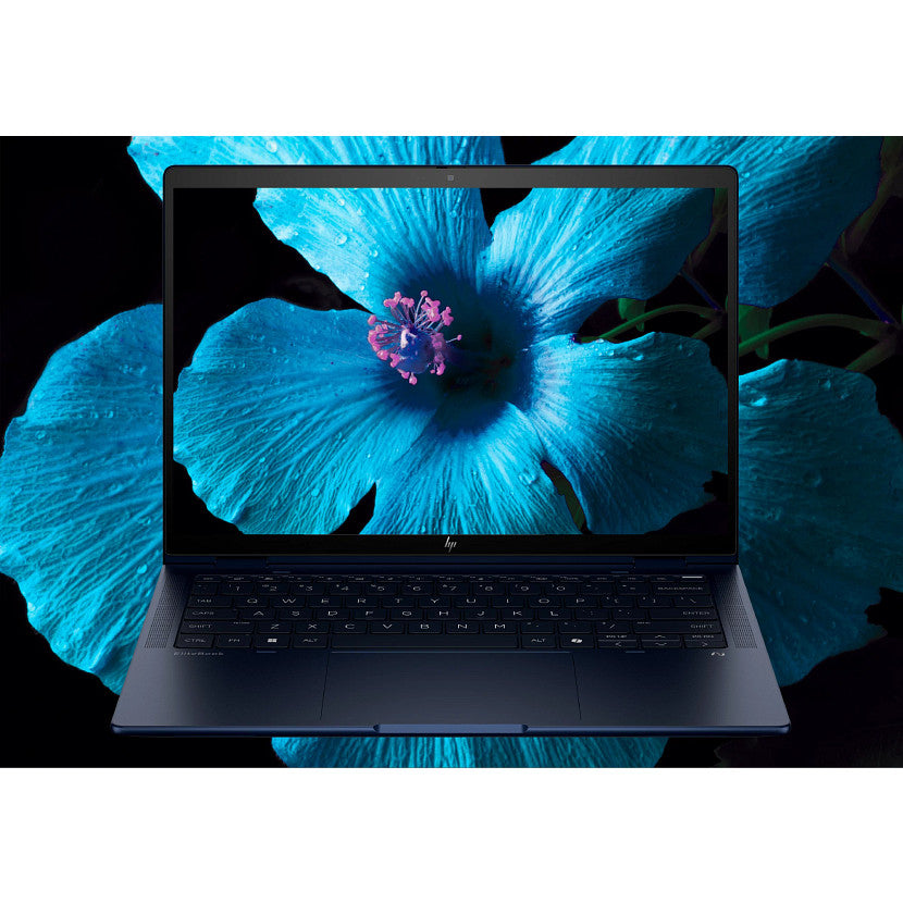 HP EliteBook X Flip G1i Next Gen AI PC Copilot+ PC Intel Core Ultra 7 268V Hybrid (2-in-1) 35.6 cm (14") Touchscreen WUXGA 32 GB LPDDR5x-SDRAM 512 GB SSD Wi-Fi 7 (802.11be) Windows 11 Pro Blue