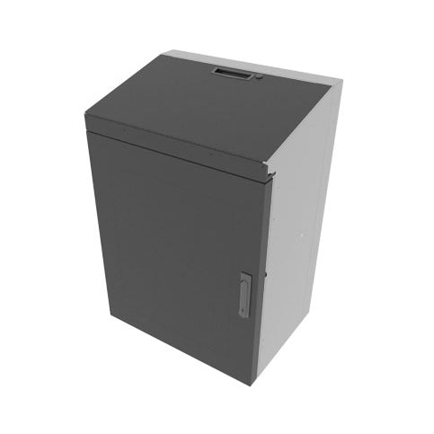 Middle Atlantic VWM Door with Solid Access Fits 36" High x 10" Deep - Black