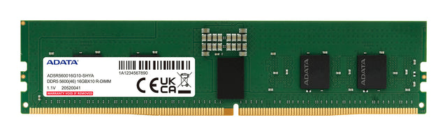 ADATA AD5R560016G10-SHYA memory module 64 GB 1 x 64 GB DDR5 5600 MT/s 288-pin DIMM ECC