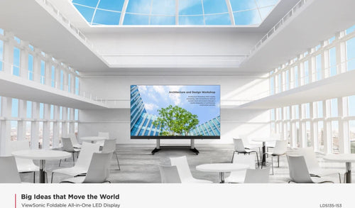 Viewsonic LDS135-153 Signage Display Digital signage flat panel 3.43 m (135") LED Wi-Fi 600 cd/m² Black Android 9