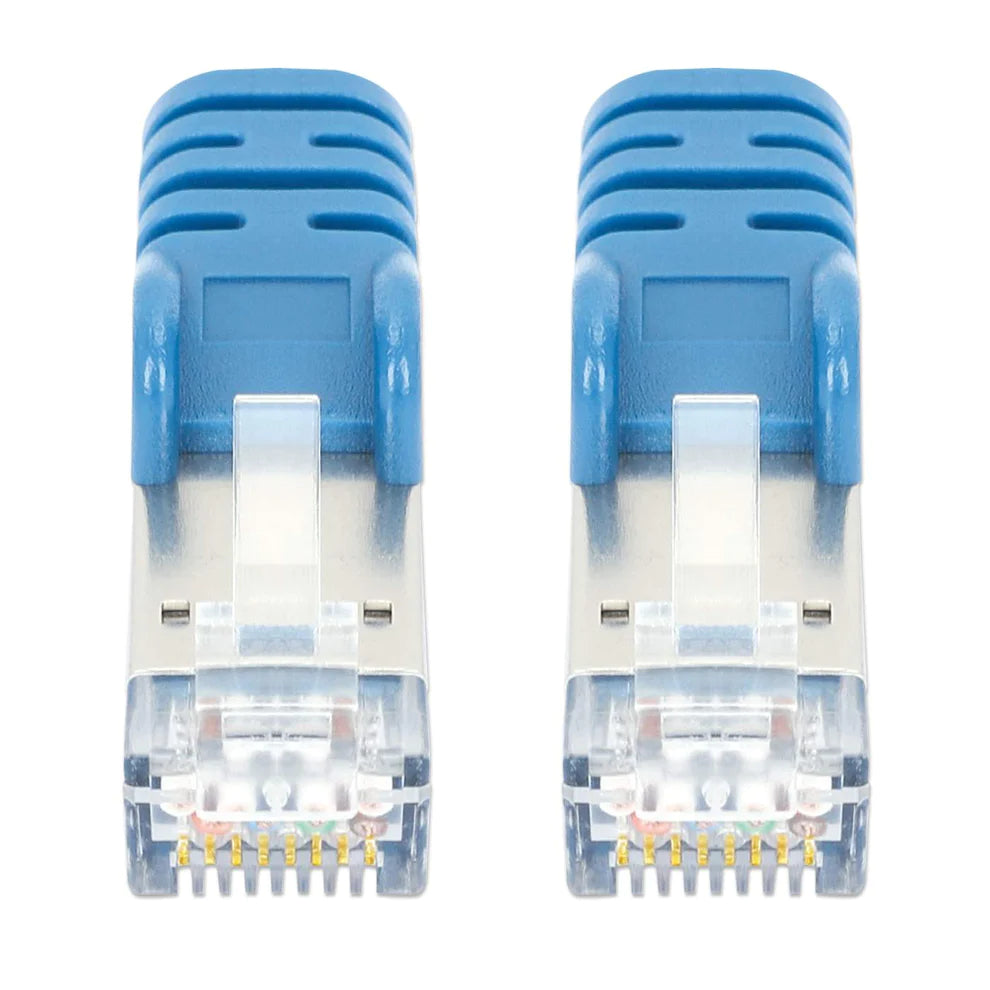 Intellinet IEC-C8AS-BL-3 networking cable Blue 1.5 m Cat8.1 S/FTP (S-STP)