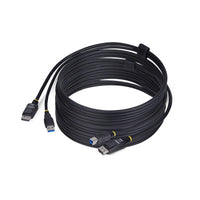 StarTech.com 10ft (3m) DisplayPort and USB 5Gbps KVM Cable, 4K 60Hz, Universally Compatible DP 1.2/USB 3.0 Combo Cable for KVM Switches
