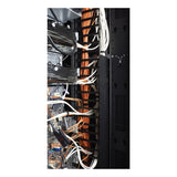 APC NetShelter Cable Management, Vertical Cable Manager, Hinged Covers, for NetShelter SX 750mm W 42U, Set of 2, 109 x 1778 x 13 mm