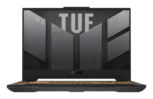 ASUS TUF Gaming F15 TUF507ZC-QS72-CB laptop Intel® Core™ i7 i7-12700H 39.6 cm (15.6") Full HD 16 GB DDR5-SDRAM 512 GB SSD NVIDIA GeForce RTX 3050 Wi-Fi 6 (802.11ax) Windows 11 Home Black, Grey