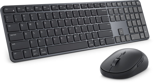 DELL Pro 7 Slim KM726 keyboard Mouse included Home/Office RF Wireless + Bluetooth Canadian Black