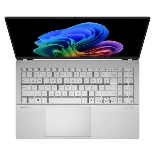ASUS Vivobook S15 S5507QA-DB71-CB Copilot+ PC Snapdragon X1P-42-100 Laptop 39.6 cm (15.6") 3K 16 GB LPDDR5x-SDRAM 1 TB SSD Wi-Fi 7 (802.11be) Windows 11 Home Silver