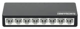 Intellinet 8-Port Fast Ethernet Switch Desktop Size, Plastic, IEEE 802.3az (Energy Efficient Ethernet), Black
