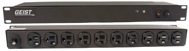 Vertiv Geist BR100-10 power distribution unit (PDU) 12 AC outlet(s) 0U Black
