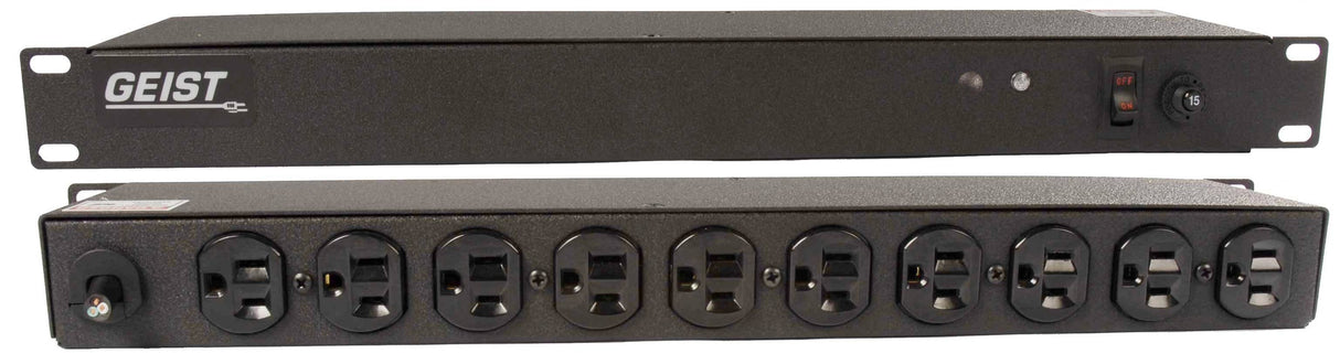 Vertiv Geist BR100-10 power distribution unit (PDU) 12 AC outlet(s) 0U Black