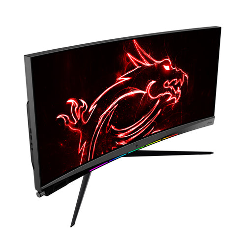 MSI Optix MEG381CQR PLUS computer monitor 95.2 cm (37.5") 3840 x 1600 pixels UltraWide Quad HD+ LCD Black