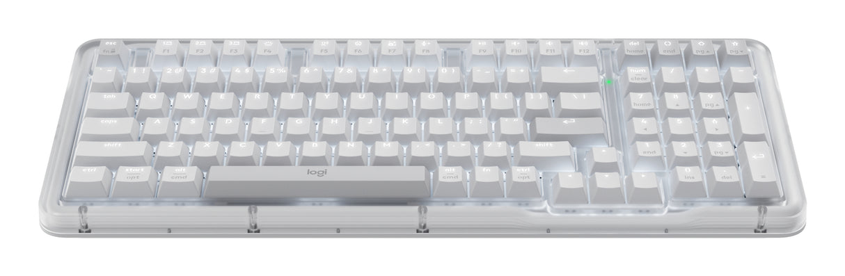 Logitech Alto Keys K98M keyboard Universal RF Wireless + Bluetooth QWERTY US English White