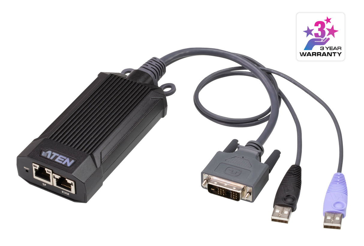 ATEN KG6900T KVM switch Black, Grey, Purple