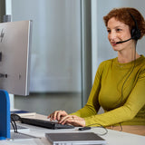 HP Poly Mission 415 Monaural USB Wired Headset TAA