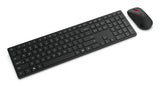 Lenovo 4X31S04810 keyboard Mouse included Office RF Wireless + Bluetooth US English Black