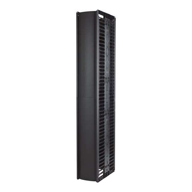 APC Valueline, Vertical Cable Manager for 2 & 4 Post Racks, 84"H X 12"W, Double-Sided with Doors