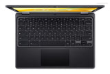 Acer Chromebook R756T-C822 Intel® N N100 29.5 cm (11.6") Touchscreen 4 GB LPDDR5-SDRAM 32 GB Flash Wi-Fi 6E (802.11ax) ChromeOS Black