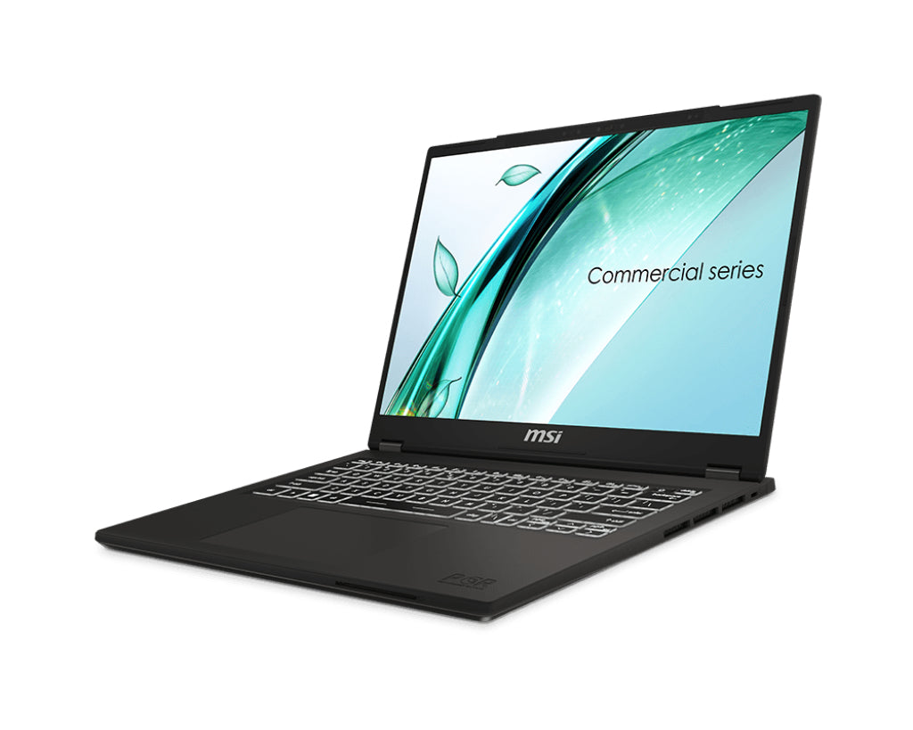 MSI Commercial 14 H A13MG-003US Intel® Core™ i7 i7-13700H Laptop 35.6 cm (14") Full HD+ 32 GB DDR4-SDRAM 1 TB SSD Wi-Fi 6E (802.11ax) Windows 11 Pro Grey