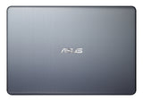 ASUS E406MA-QP2S-CB laptop Intel® Pentium® Silver N5000 35.6 cm (14") HD 4 GB LPDDR4-SDRAM 128 GB eMMC Wi-Fi 5 (802.11ac) Windows 10 Home Grey