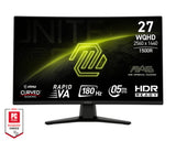MSI MAG 274CQF computer monitor 68.6 cm (27") 2560 x 1440 pixels Wide Quad HD Black