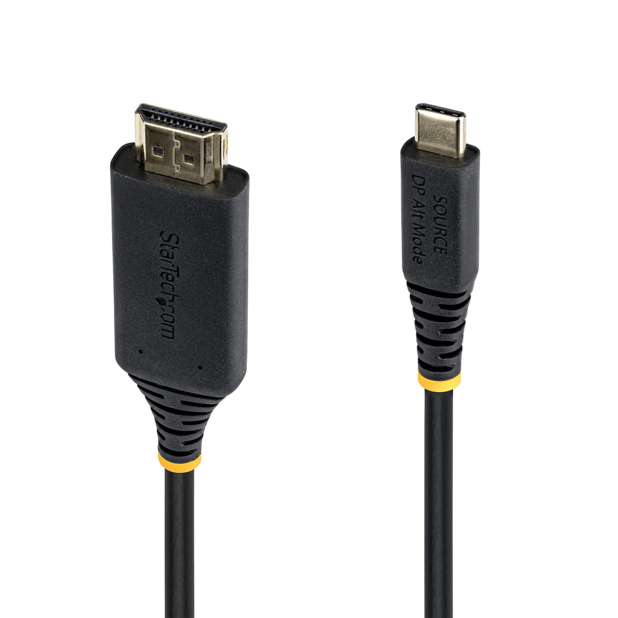 StarTech.com 3ft USB-C to HDMI Adapter Cable, Gripping HDMI Connector, 4K 60Hz, Thunderbolt Compatible, HDR, Uni-Directional Cord for MacBook, Dell, HP, Lenovo