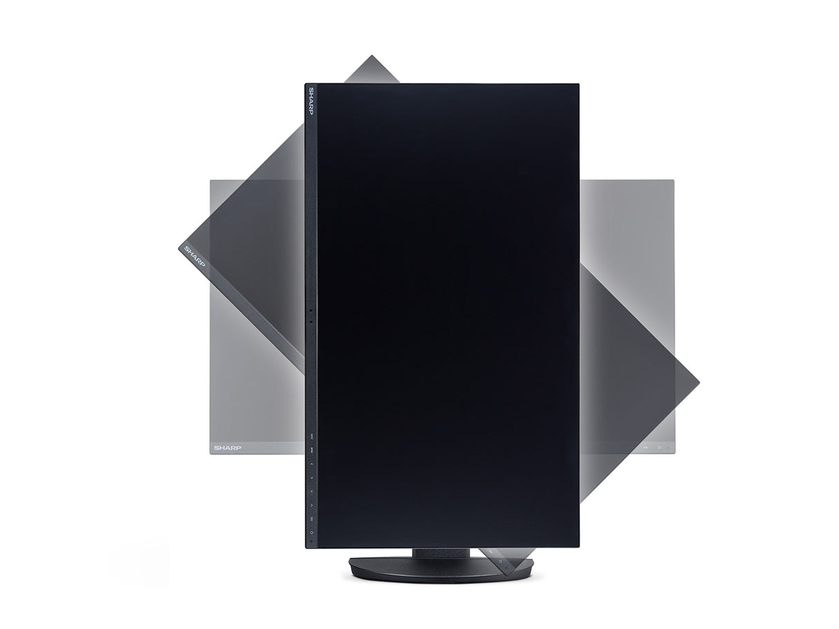 Sharp MultiSync 60006064 computer monitor 68.6 cm (27") 3840 x 2160 pixels 4K Ultra HD LCD Black