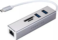 MSI S53-0400190-V33 interface hub USB 2.0 Type-C Silver