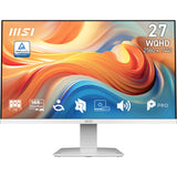 MSI Pro MP273QW E14 computer monitor 68.6 cm (27") 2560 x 1440 pixels Wide Quad HD White