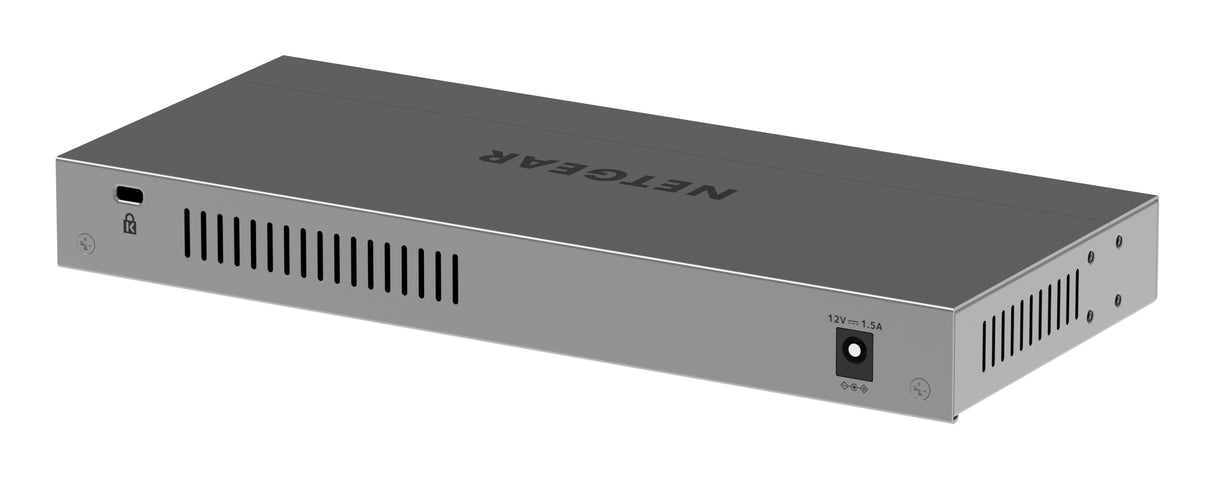 NETGEAR GS108MX-100EUS Unmanaged L2 Gigabit Ethernet (10/100/1000) Desktop/Wall-Mounting