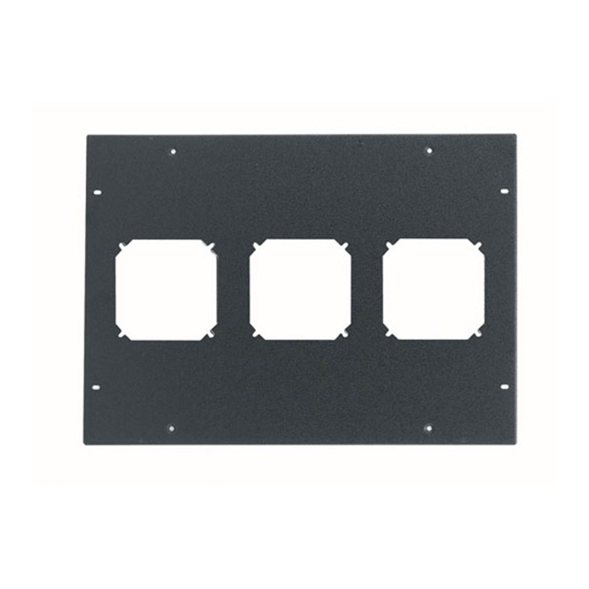 Middle Atlantic Fan Top Accepts Three 4 Inch Fans ERK Series