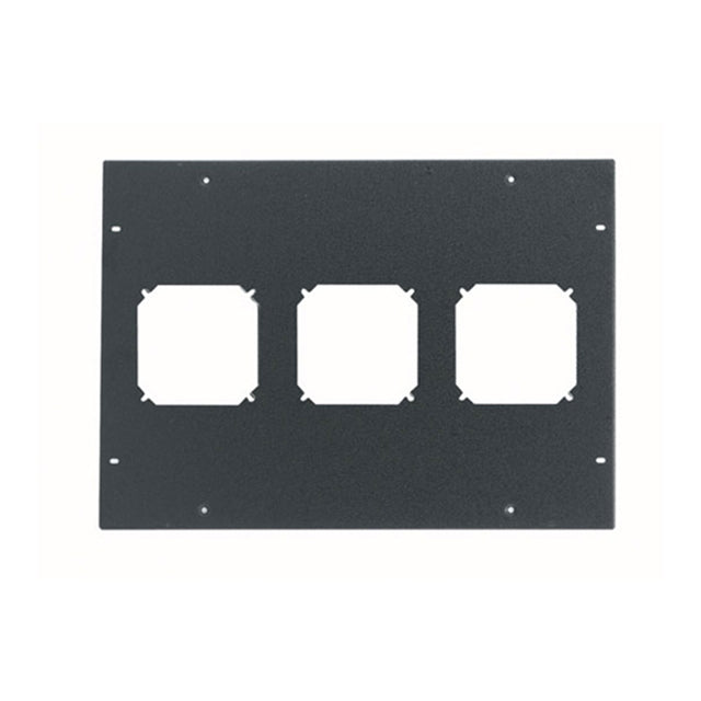 Middle Atlantic Fan Top Accepts Three 4 Inch Fans ERK Series