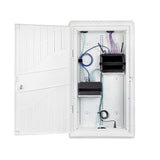 StarTech.com 28-Inch Wall-Mount Media Enclosure, Cable Management Box for Network Distribution, Structured Media Enclosure, Mounting Fixtures/Modules Included