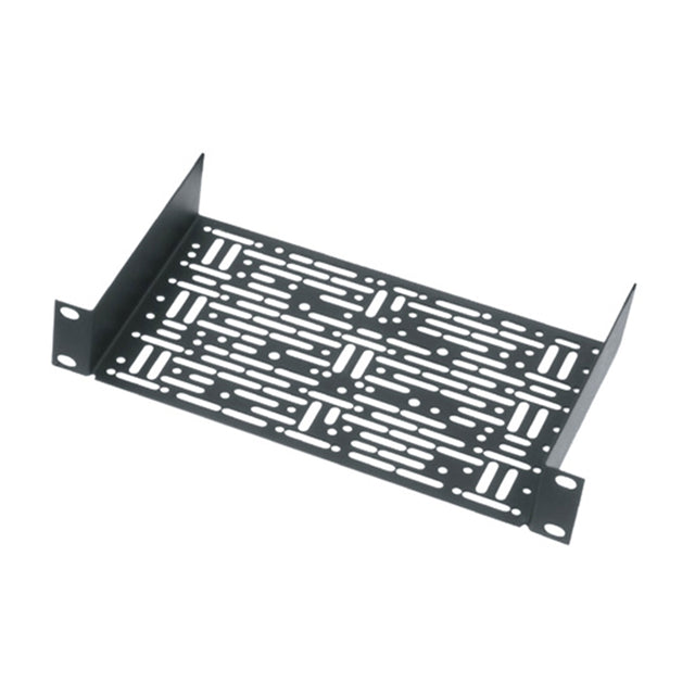 Middle Atlantic 1 RU UMS Half Rack Shelf, 5.5 Inches Deep by 10 Inches Wide