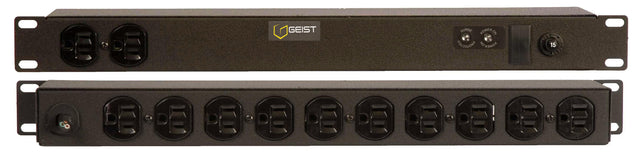 Vertiv SPN124-10 power distribution unit (PDU) 12 AC outlet(s) Black