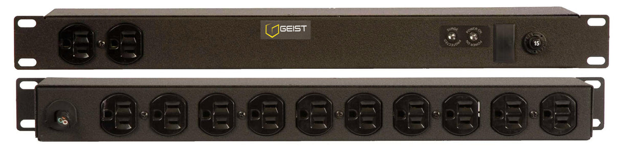 Vertiv SPN124-10 power distribution unit (PDU) 12 AC outlet(s) Black