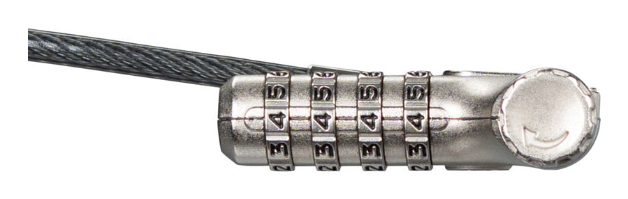 Targus ASP106RGLXS cable lock Silver, Black 2 m