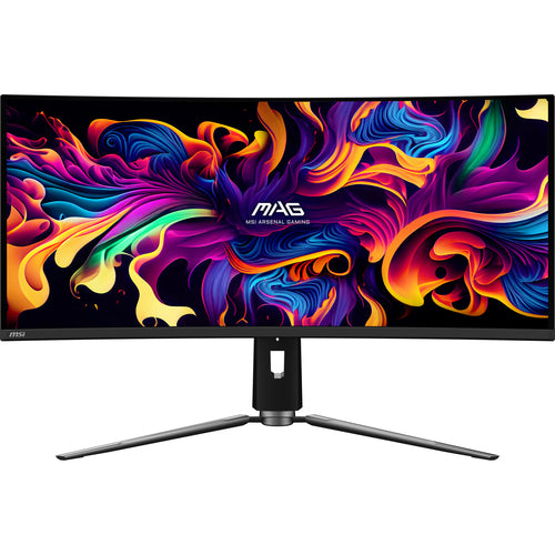 MSI MAG 341CQP QD-OLED computer monitor 86.4 cm (34") 3440 x 1440 pixels UltraWide Quad HD Black