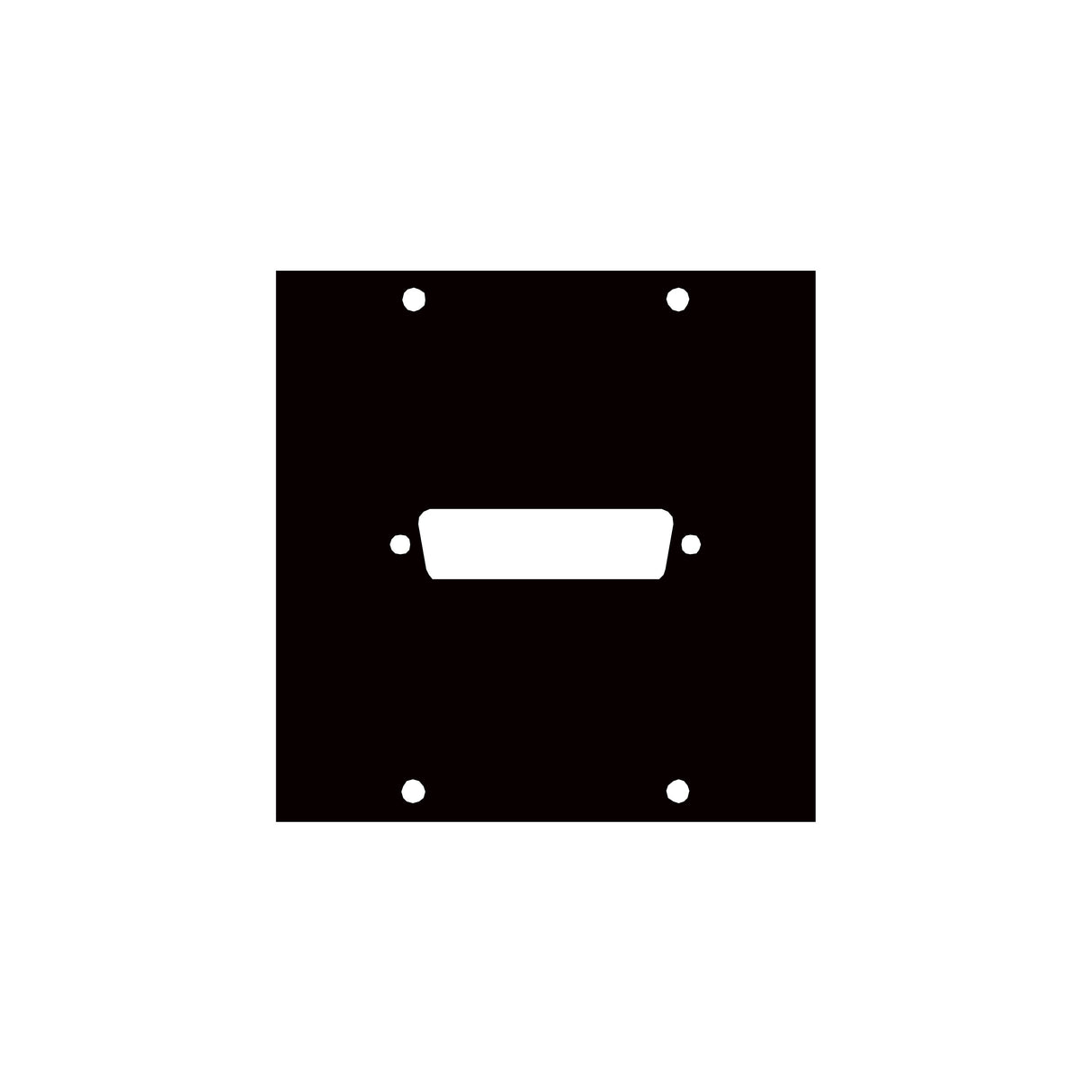 Middle Atlantic UCP Module without DB25 Punchout