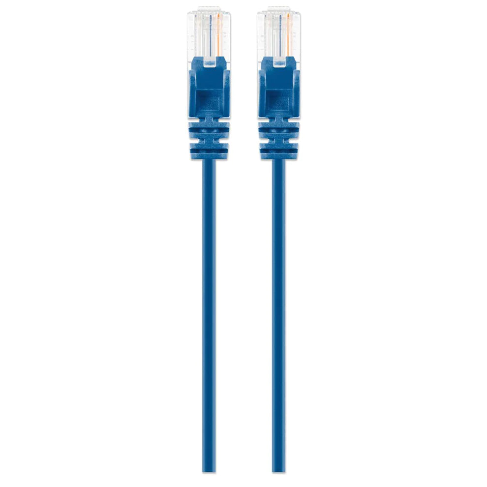 Intellinet IEC-C6-BL-1-SLIM networking cable Black 0.3 m Cat6a U/UTP (UTP)