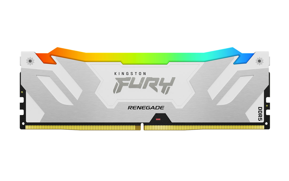 Kingston Technology FURY 32GB 8000MT/s DDR5 CL38 DIMM (Kit of 2) Renegade RGB White XMP