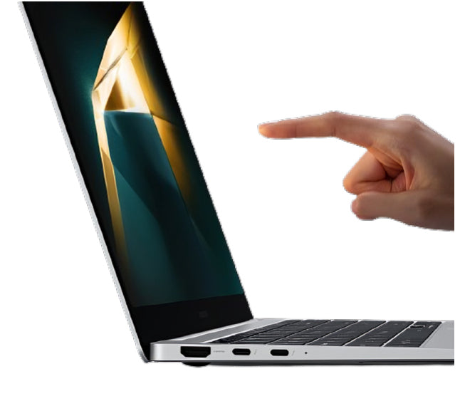 Samsung Galaxy Book4 Pro NP944XGK-KS2CA laptop Intel Core Ultra 5 125H 35.6 cm (14") Touchscreen WQXGA+ 16 GB LPDDR5x-SDRAM 512 GB SSD Wi-Fi 6E (802.11ax) Windows 11 Pro Silver