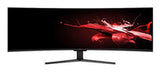 Acer Nitro EI1 EI491CR SBMIIIPHX computer monitor 124.5 cm (49") 3840 x 1080 pixels Double Full HD LCD Black