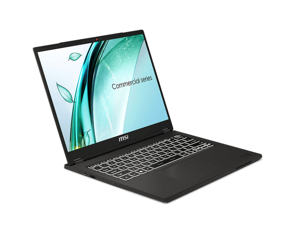MSI Commercial 14 H A13MG-003US Intel® Core™ i7 i7-13700H Laptop 35.6 cm (14") Full HD+ 32 GB DDR4-SDRAM 1 TB SSD Wi-Fi 6E (802.11ax) Windows 11 Pro Grey