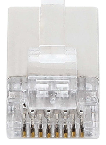 Intellinet 791366 wire connector RJ-45 Silver, Transparent