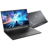 GIGABYTE AORUS 17X AXG-64US665SH laptop Intel® Core™ i9 i9-14900HX 43.9 cm (17.3") Quad HD 32 GB DDR5-SDRAM 2 TB SSD NVIDIA GeForce RTX 4080 Wi-Fi 6E (802.11ax) Windows 11 Home Black