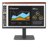LG 24BR650B-C computer monitor 60.5 cm (23.8") 1920 x 1080 pixels Full HD LED Grey