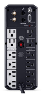 CyberPower LCD Intelligent uninterruptible power supply (UPS) Line-Interactive 1.35 kVA 815 W 12 AC outlet(s)
